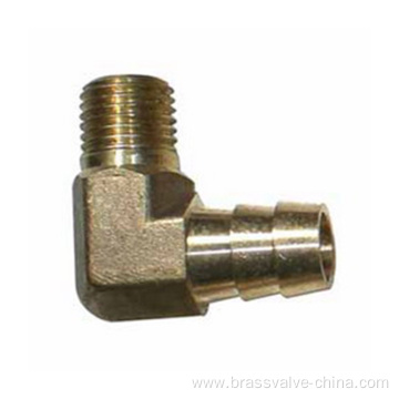 Brass 90 degree male elbow nozzle